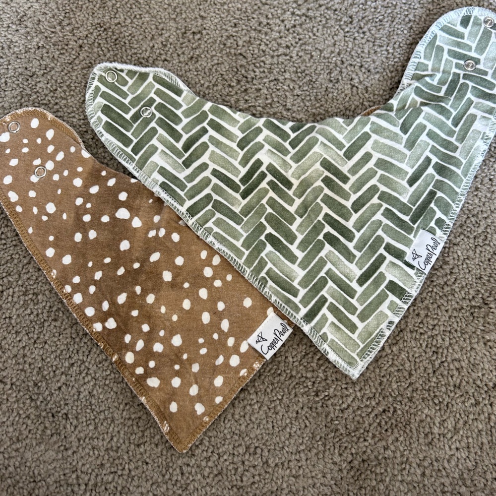 Copper Pearl Bibs